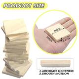 Jyongmer 30PCS Wooden Squares for Crafts, 1/4 Inch Thick Wooden Blocks, Natural Blank Square Blocks Unfinished Wood Blocks for DIY Crafts, Engraving, Wood Burning, Painting (3 x 3 inch) Jyongmer