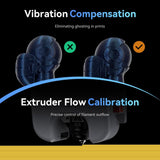 FLASHFORGE Adventurer 5M 3D Printer with Fully Auto Leveling System, Max 600mm/s High-Speed, 280℃ Quick-Detach Nozzle, CoreXY Structure for Superior Print Quality, Rookies & Experts Smart Choice FLASHFORGE