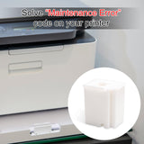 2pcs Waste Ink Pad Replacement Compatible with EPSON Ecotank ET-2800 ET-2803 ET-4800 ET-2400 ET-2720 ET-4700 ET-2711 L3110 L3250 L3150 L3210 Printers, Waste Ink Pad with Absorbent Sponge NQEUEPN