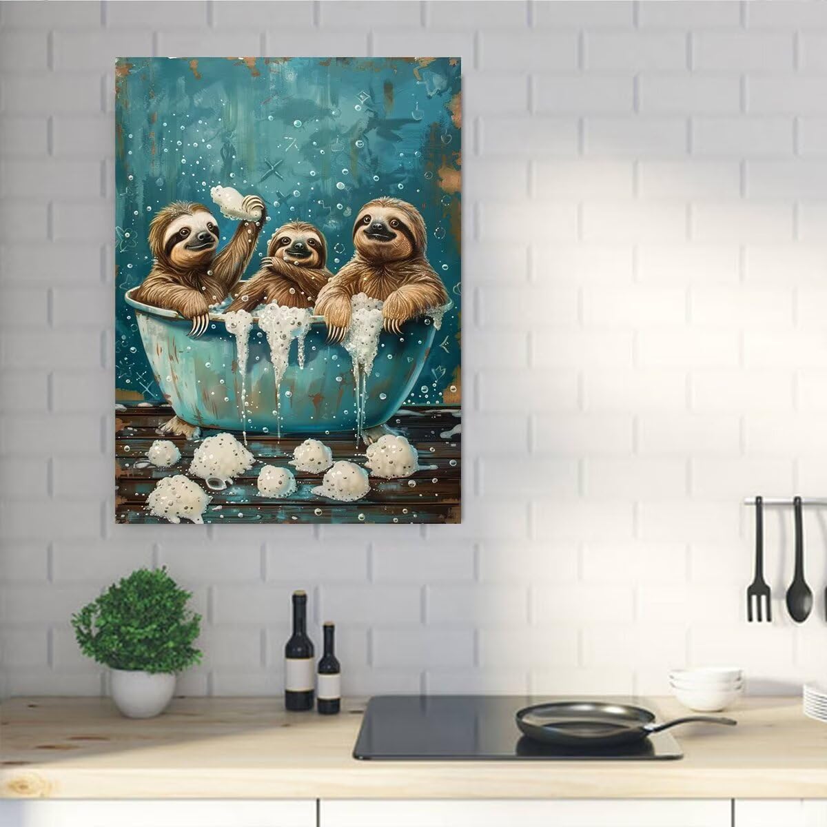 CALUOHO DIY 5D Diamond Craft Painting Kits,Ocean Wave Diamond Art for Adults,Sea Wave Diamond Arts Crafts for Wall Decor Gift 8x12 in CALUOHO