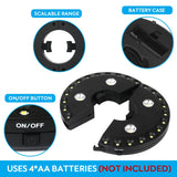 OYOCO Patio Umbrella Light 3 Brightness Modes Cordless 28 LED Lights-4 x AA Battery Operated,Umbrella Pole Light for Patio Umbrellas,Camping Tents or Indoor Use OYOCO