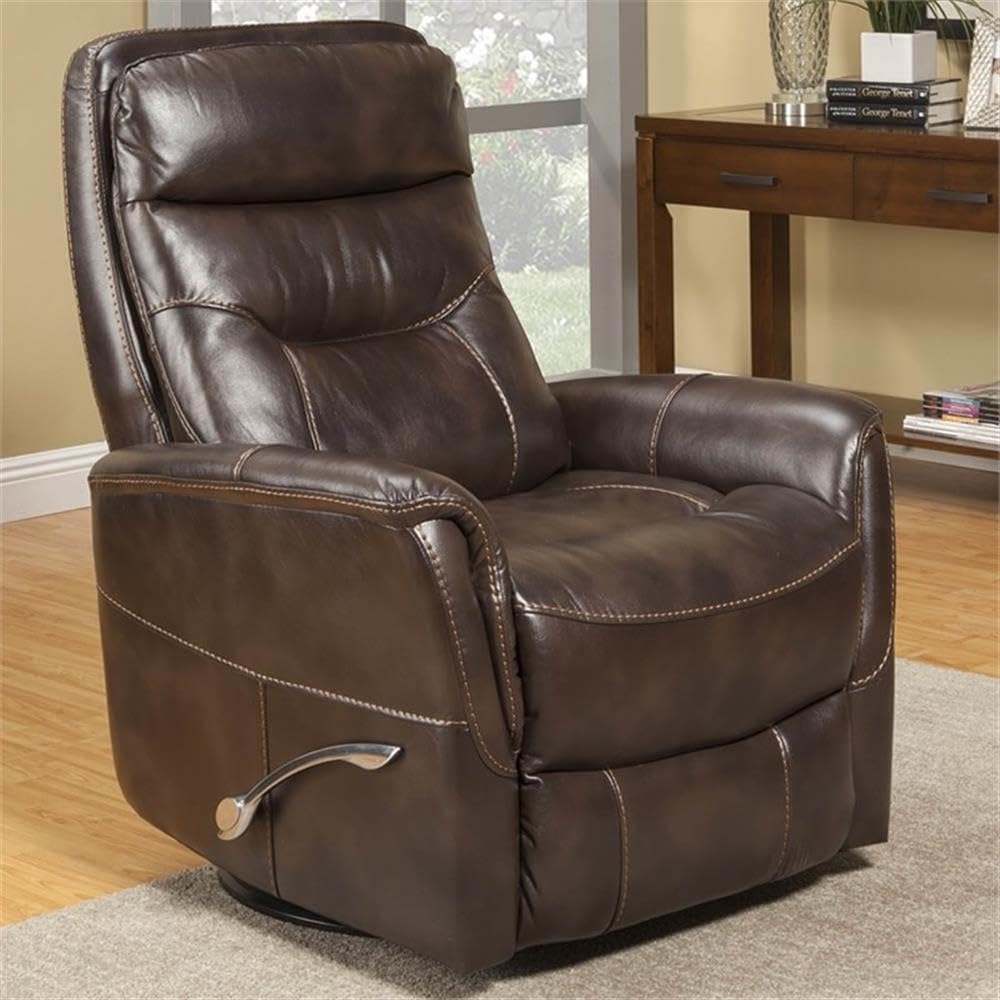 Parker Living Gemini - Truffle Manual Swivel Glider Recliner Parker Living