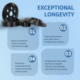 OVERTURE Nylon Filament 1.75mm 3D Printer Filament, Polyamide (PA) 1kg Spool (2.2lbs), Dimensional Accuracy +/- 0.02 mm, Fit Most FDM Printer (Black) OVERTURE