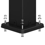 Outdoor Gazebo, Awnings for Patios Decks Backyards with Sunlight Panels, Top Lean to Pergola, Heavy-Duty Metal Sunroom, Frosted Gray (10X10 FT) HOGYME