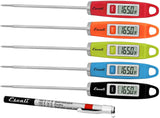 Escali DH1 Gourmet Digital Meat Thermometer with Extra Long Probe, NSF Certified, Black Escali