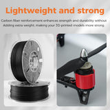 Creality Hyper PA612-CF 1.75mm 1KG 3D Printer Filament - 15% Carbon Fiber Nylon Filament Reinforced - High-Strength, Low-Hygroscopic & Precision Molding for Industrial Applications Creality