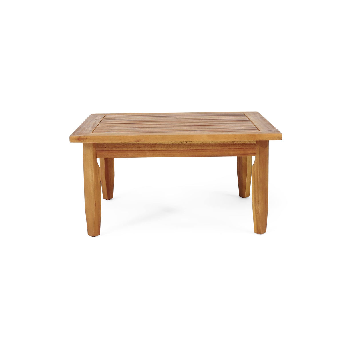 Christopher Knight Home Aston Outdoor 5 Seater Sectional Chat Set with Cushions - Acacia Wood - Teak/Dark Gray Christopher Knight Home