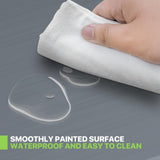 Magshion 68" Tall Curio Display Cabinet, 5 Tier Slim Corner Shelves Collection Display Case for Living Room Bedroom, Gray Magshion