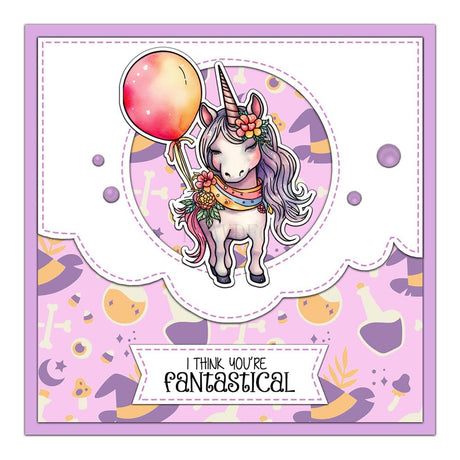 Unicorn Words I Love You Clear Stamps and Die Cuts Sets for Handmade Card Making Metal Cutting Dies Stencils Scrapbook Kit Embossing Supplies 2024-2025 Seals Template KSAVDFG