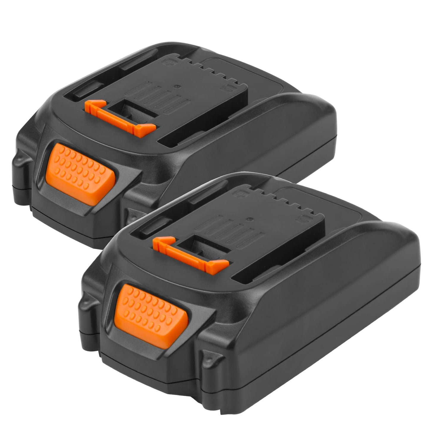 Futurebatt [2Pack] 20V 3000mAh High-Output Battery for Worx 20V Battery PowerShare Battery Model WA3520 WA3525 WA3575 WG151s WG155s WG251s WG255s WG540s WG545s WG890 WG891 - WoodArtSupply