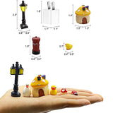 Dracarys Selected 100 Pcs Fairy Garden Accessories, Mini Resin Animals, Miniature Figurines, Micro Landscape Ornaments Kit, Garden DIY Animals, Environmental Resin, Forest Encounters Dracarys