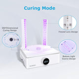 ELEGOO Mercury X Bundle Cure and Wash Large UV Curing Machine Resin Washing and Curing Machine for LCD/DLP/SLA 3D Printer Models ELEGOO