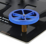 Zeberoxyz 4PCS Aluminum Hand Twist Leveling Nut Diameter60mm with 4PCS Hot Bed Die Spring with 4PCS M4x40mm Screws for Creality 3D Printer CR-10/Ender-3/Ender 3 Pro/Ender 5 (Diameter 60mm-Aluminum) Zeberoxyz