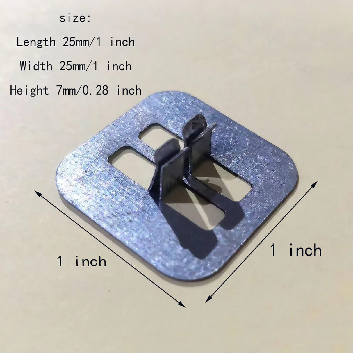 PXBBZDQ Wood Candle Wick Base Clips for Candle Making DIY | Sustainer Tabs Fit Most Wooden Wicks | Longer Burn Time & Less Wasted Wax(50pcs) PXBBZDQ