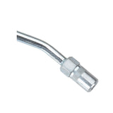 LUMAX LX-1434 Silver 14" Extension Adapter. for Far-to-Reach Grease Fittings on Cars, Trucks, Farm Equipment. Equipped with Hydraulic Coupler and Slide-on Locking Sleeve. LUMAX