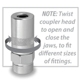 Performance Tool W54204 Professional 14oz Pistol Grip Grease Gun, Ergonomic and Efficient Lubrication Solution for Industrial and Automotive Applications. Performance Tool