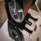 JET 6" x 48" Belt and 9" Disc Sander with Open Stand, 3/4 HP, 1Ph 115V (JSG-96OS) Jet