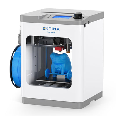 3D Printers Tina2 Basic, Fully Assembled and Auto Leveling 3D Printer for Beginners and Kids, Removable Magnetic Platform, High Precision Printing FDM Mini 3D Printer for Home and School