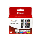 Canon PGI225/CLI226 Color Multi Pack Compatible to iP4820, MG5220, MG5120, MG6120, MG8120, MX882, iX6520, iP4920, MG5320, MG6220, MG8220, MX892 Canon