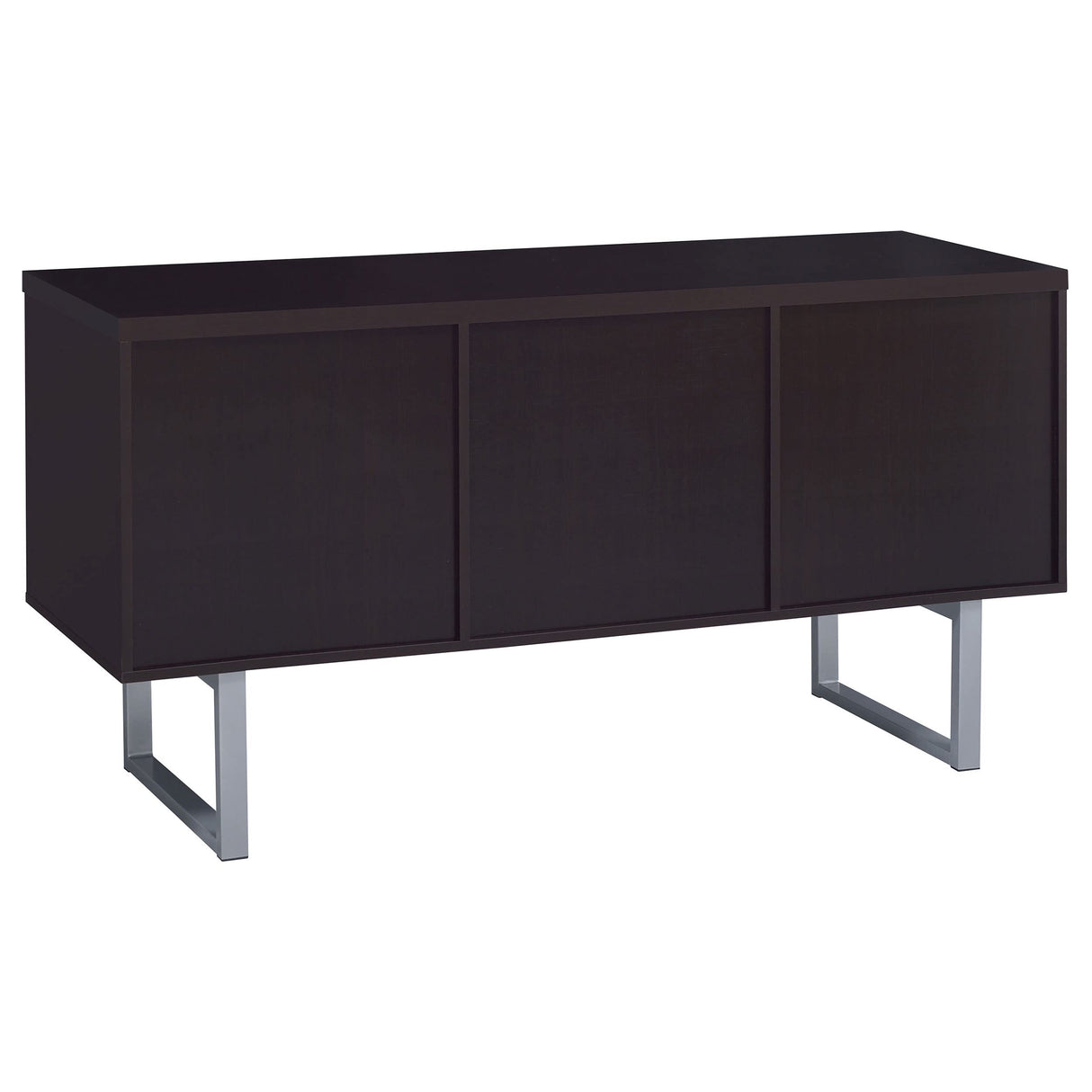 Coaster Home Furnishings Lawtey 5-Drawer Credenza with Adjustable Shelf Cappuccino Coaster Home Furnishings