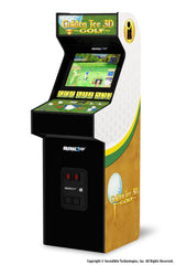 ARCADE1UP Golden Tee 3D Deluxe Arcade Machine, Built for Your Home, Over 5-Foot-Tall Cabinet with 8 Classic Games ARCADE1UP