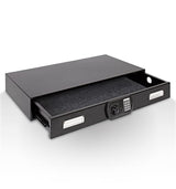 SnapSafe Under Bed Safe, Large – Under Bed Gun Safe for Firearms, Ammunition and Valuables – Fits in Trunk of Small SUVs – Easy Access, Out of Sight, Space Saving – Black, 40 x 6 x 22 Inches SnapSafe