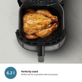 Philips Air Fryer 2000 Series 13-in-1 functions, 6.6 Quarts, Compact Design with Cooking Window, Black, (NA230/00) Philips Kitchen Appliances