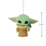 Hallmark Star Wars: The Mandalorian Grogu with Butterfly Funko POP! Christmas Ornament Hallmark