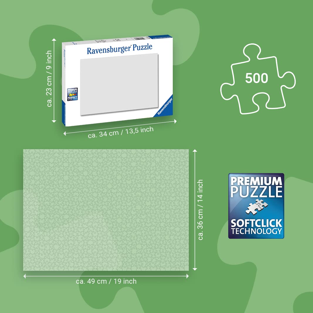 Ravensburger Rig Views - 500 Piece Large Format Jigsaw Puzzle | Unique Design with Softclick Technology | Ideal for Adults and Kids | Durable Pieces | Eco-Friendly Materials