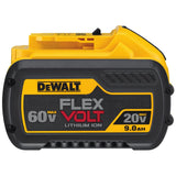 DEWALT 60V MAX* FLEXVOLT Lithium Battery with Charger, 9-Ah (DCB118X1) DEWALT