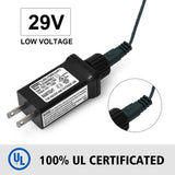 Goplus 8ft Pre-Lit Artificial Christmas Tree, Premium Spruce Hinged Tree 600 LED Lights and Pine Cones, Xmas Tree for Holiday Indoor Décor Goplus