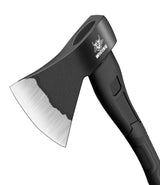 WICING Throwing Axe - 3 Pack, 15-inch Camping Hatchet, Carbon Steel Splitting Axe, Fiberglass Handle, with Anti-Slip & Shock Reduction Grip for Axe Throwing, Kindling, Chopping, and Wood Splitting WICING