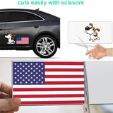 4 Pack Size 12” x17” Blank Magnets, Personalized Car Magnet for Business or Personal, 50 Mil /0.04" Thickness Magnetic Signs for Vehicles to Cover Company Logo, Prevent Car Scratches & Dents BFhongly