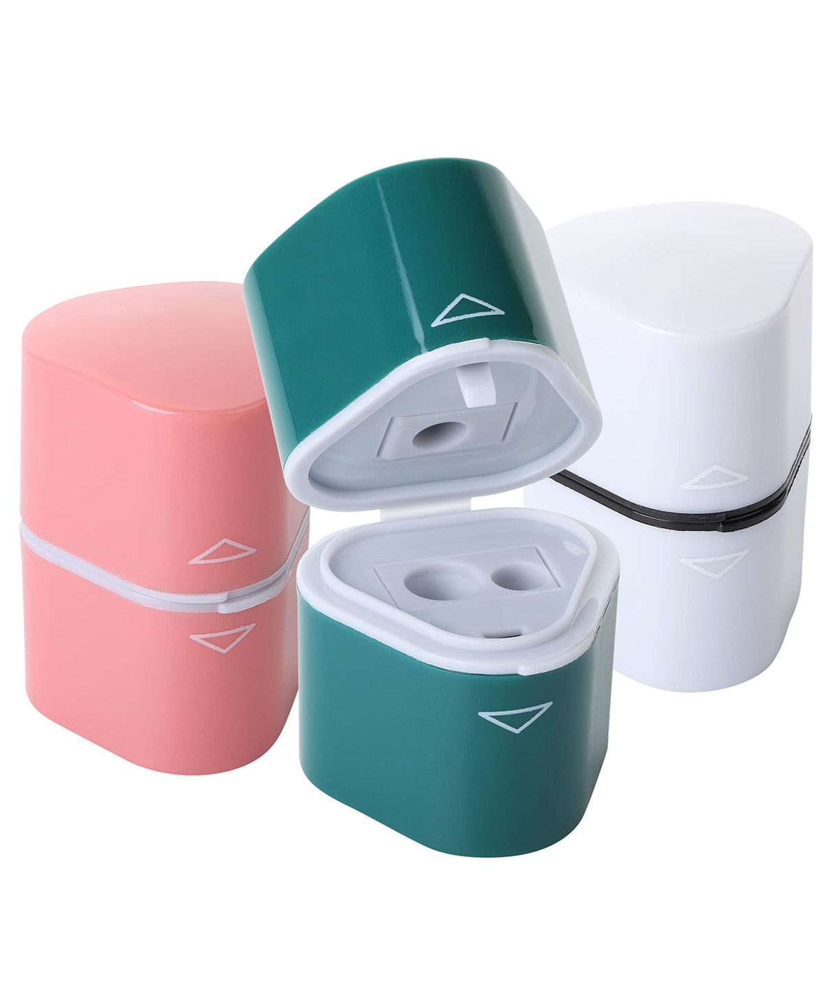 Mr. Pen- Pencil Sharpener for Colored Pencils, 3 Pack, 3 Hole, Pencil Sharpener Manual, Art, Jumbo, Artist, Back to School Supplies Mr. Pen