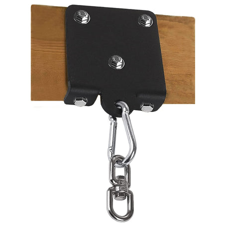KSWLOR Heavy Punching Boxing Bag Hanger - Heavy Duty Bag Hanger Bracket,360¡ã Rotation Wall Ceiling Mount Wood Beam Hook for Boxing Muay Thai Training,Aerial Yoga Swing & Hammock KSWLOR