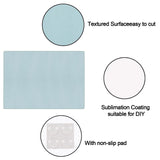 8 Pcs sublimation cutting board blanks，11 x 7.87 Inch sublimation cutting boards，Textured Sublimation Anti Slip Cutting Board Heat Scratch Resistant Blank Cutting Board glass cutting board for crafts GEKIXUTP