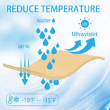 Patio Paradise 5' x 15' Sun Shade Sail Rectangle Canopy Patio Cover Sunlight Block Awning Heavy Duty Commercial Grade for Backyard Lawn Garden Outdoor Activities, Beige Patio