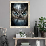 KEUASDV Diamond Painting Kits for Adults Owl Forest DIY 5D Full Drill Diamond Painting Kits for Adults Kids Beginner，for Home Wall Decor, Gem Art 12 x 16 Inches KEUASDV