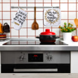 40 Pieces Blank Sublimation Oven Mitts Set Include Blank Sublimation Heat Resistance Oven Gloves and Blank Sublimation Pot Holders for DIY Kitchen Dining Room Accessories Patelai