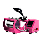 Swing Design 4-in-1 Mug, Cup, & Bottle Heat Press with Design Cards - Pink Swing Design