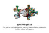 Springbok Gnome Village 500 Piece Holiday Jigsaw Puzzle- Made in The USA with Unique Precision fit Pieces for a Great Puzzling Experience Springbok