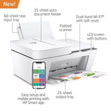 HP DeskJet Plus 4158 All-in-One Inkjet Printer, Scanner, Copy, Mobile Print, Instant Ink Ready, Wireless Printers for Home and Office, Dual-band Wi-Fi, 7FS76A (Renewed) HP