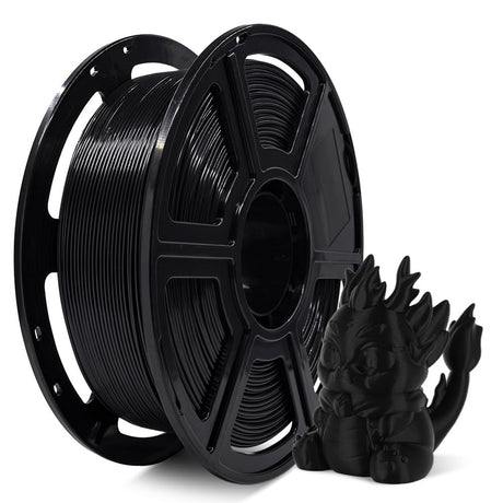 FLASHFORGE Rapid PLA Filament 1.75mm, High Flow Speedy 3D Printer Filament, Experience Exceptional Performance with 500mm/s High-Speed Printing, Neatly Wound & Top-Notch Filament (Black) FLASHFORGE