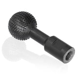 Ball Grinding Head, 5/8‑11in Wood Carving Burrs Carbon Steel Sphere Rotary Burr Ball Gouge Grinding Head Woodworking Attachment Tool for Wood Carving Grinding Polishing Engraving Agatige