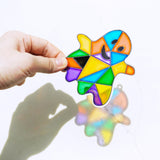 Winlyn 27 Sets Halloween Ghost Suncatchers Ornaments Decorations DIY Window Paint Art Sun Catchers Halloween Craft Kits Painting Kits for Kids Classroom Activities Art Projects Part Favors Winlyn