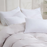 ZPECC Pillow Cases Standard Size 24 Pack - Bulk Snow White Pillowcases with Envelope Closure, Pillow Covers for Home, Camping, Travel Essentials (24 Pack,20x26,Snow White) ZPECC