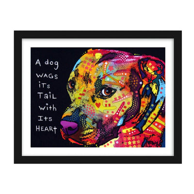 DIY 5D Diamond Painting by Number Kits，Crystal Rhinestone Diamond Embroidery Paintings for Adults and Beginner Diamond Arts Craft Home Decor Gratitude Pitbull Diamond Painting