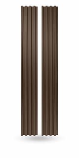 Generic 94.5"" L x 5.75"" W Shiplap Wood Wall Paneling, 3D Wall Paneling for Interior Wall Decor (Set of 3) (Driftwood) WoodArtSupply