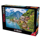 Anatolian Puzzle - Hallstatt Lake, 2000 Piece Jigsaw Puzzle, 3959, Multicolor, Standard Anatolian