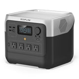 EF ECOFLOW Portable Power Station RIVER 2 Pro, 768Wh LiFePO4 Battery, 70 Min Fast Charging, 4X800W (X-Boost 1600W) AC Outlets, Solar Generator for Outdoor Camping/RVs/Home Use Black EF ECOFLOW